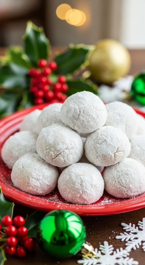 Almond Snowball Cookies