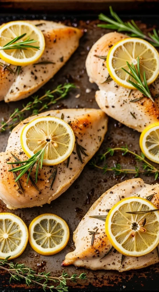 Baked Lemon Herb Chicken