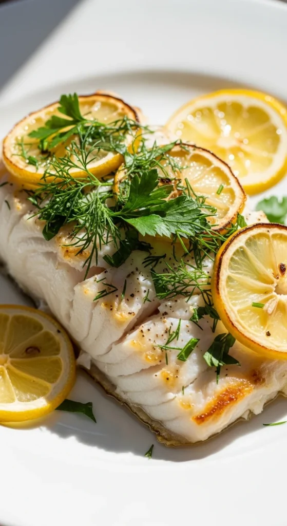Baked Lemon Herb Fish