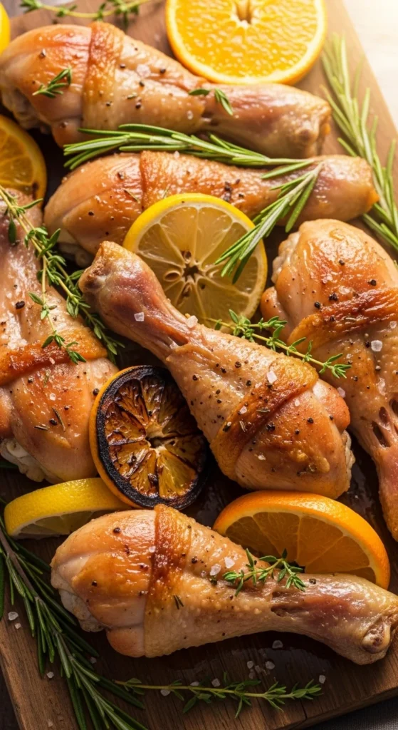 Baked Zesty Chicken Drumsticks