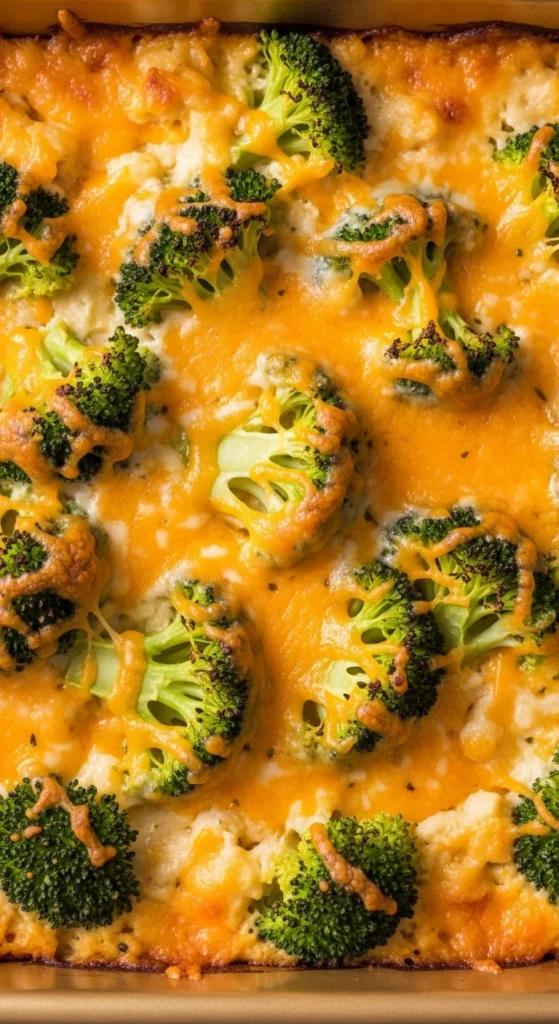 Broccoli Cheddar Bake