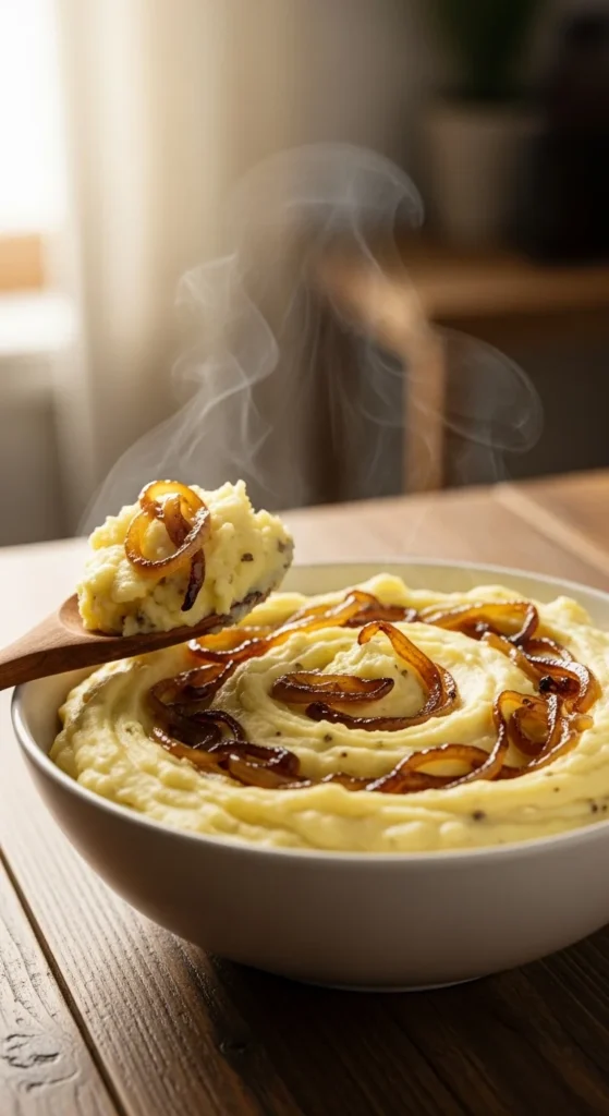 Caramelized Onion Mashed Potatoes
