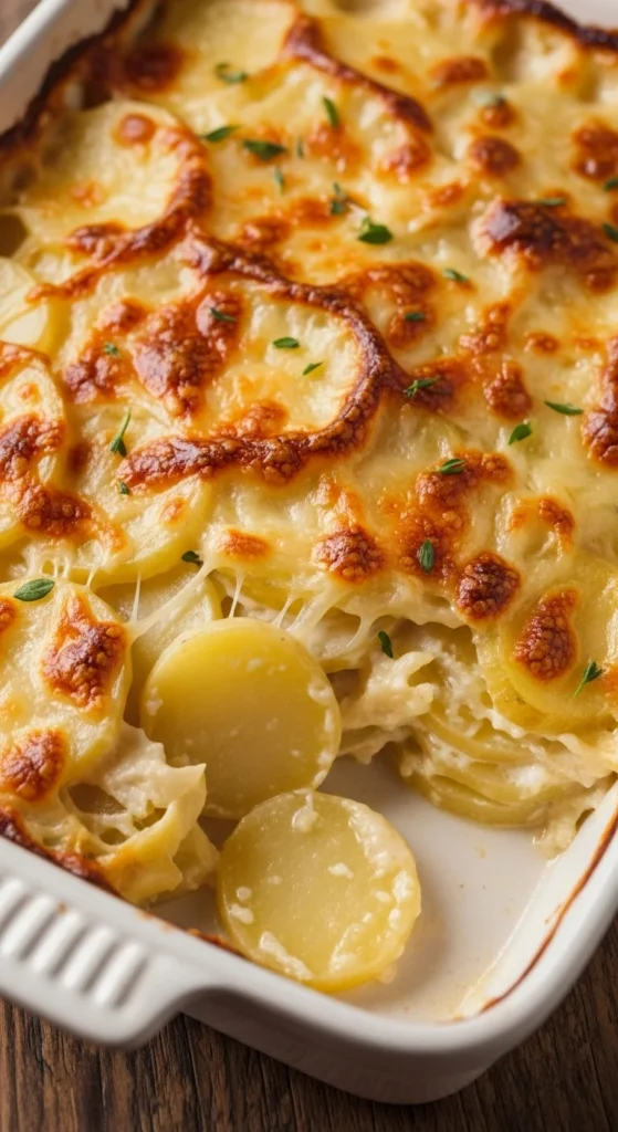 Cheesy Scalloped Potatoes