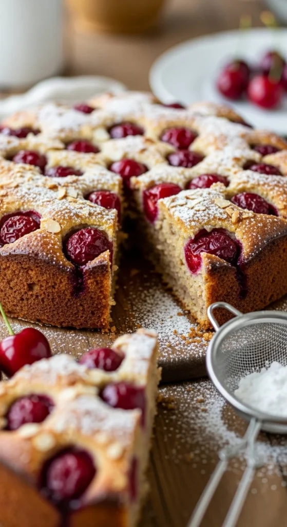 Cherry Almond Cake