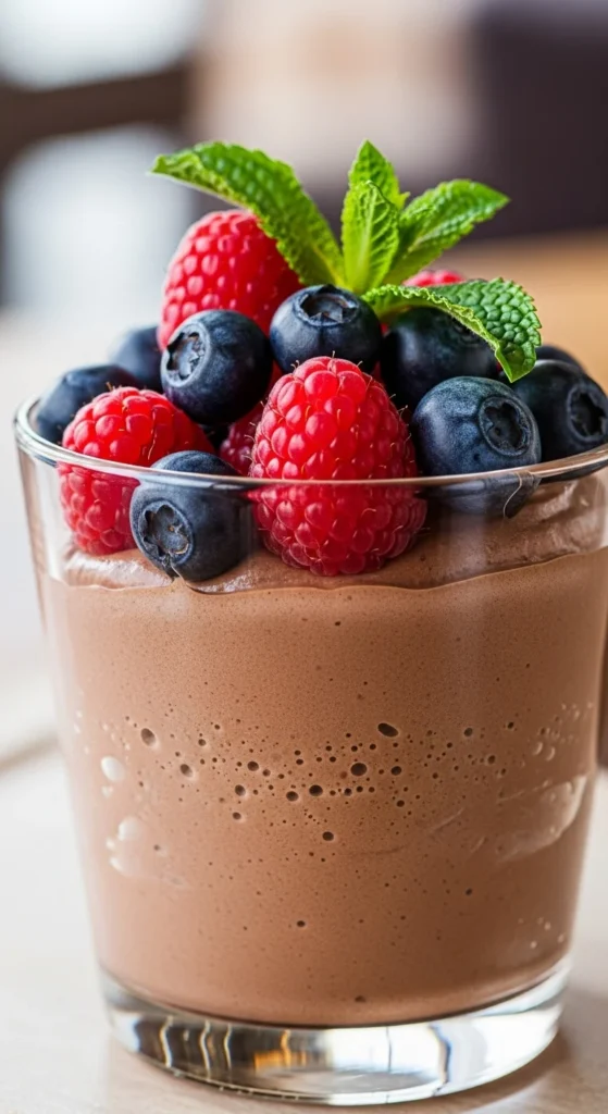 Chocolate Avocado Mousse