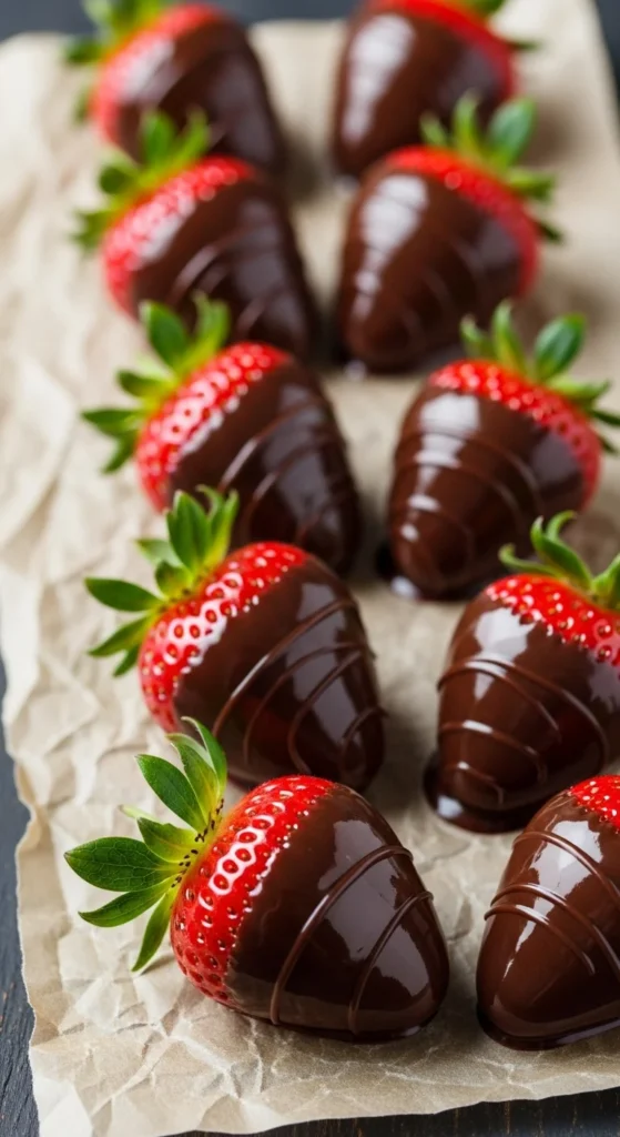 Chocolate Dipped Strawberries