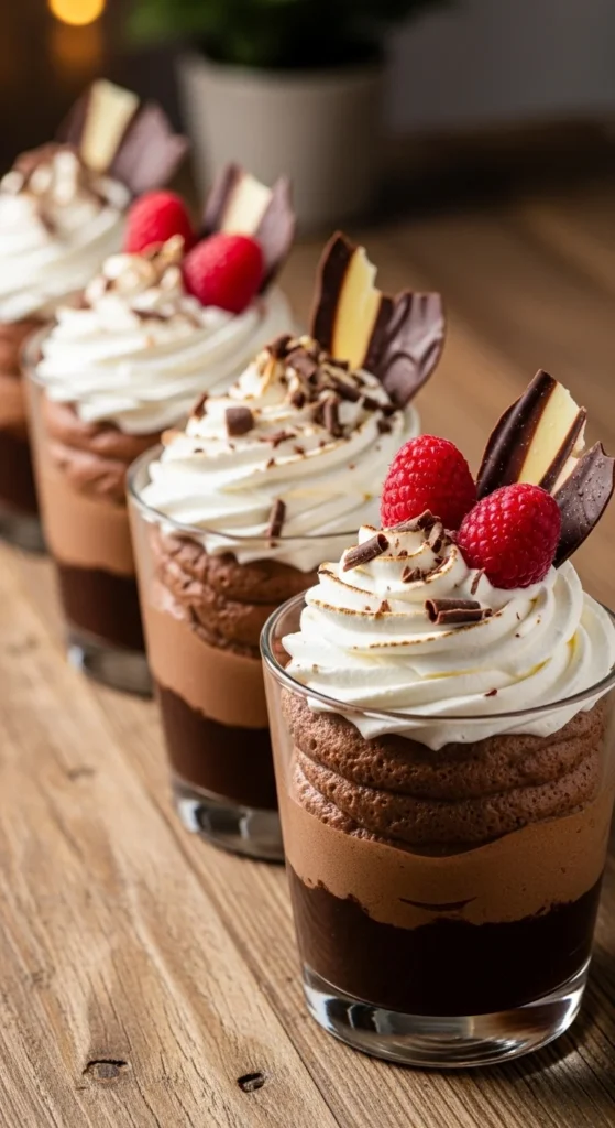 Chocolate Mousse Cups