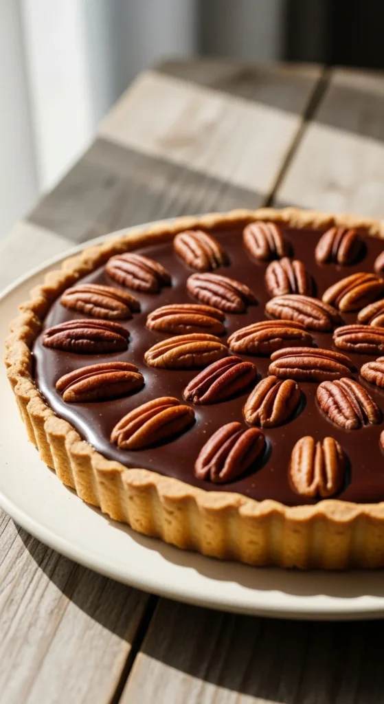 Chocolate Pecan Tart