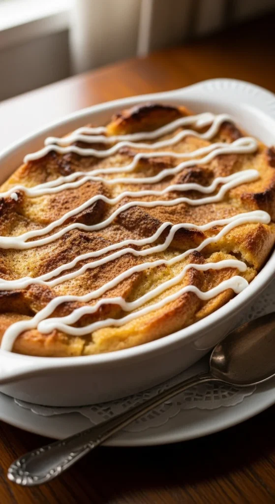 Cinnamon Roll Bread Pudding