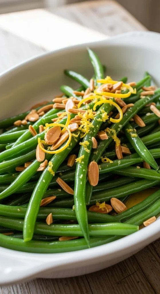 Classic Green Bean Almondine