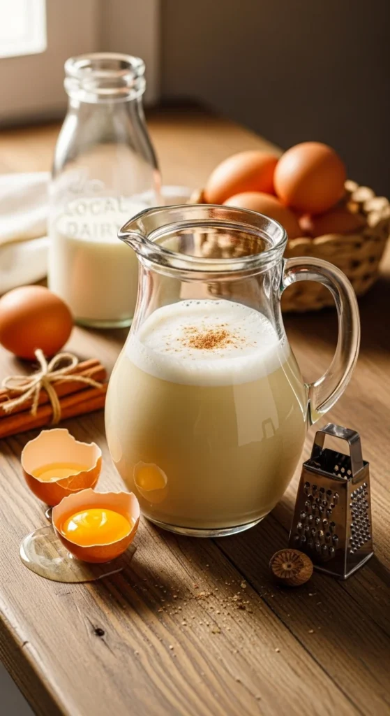 Classic Homemade Eggnog