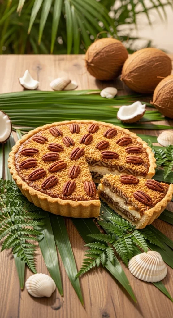 Coconut Pecan Pie