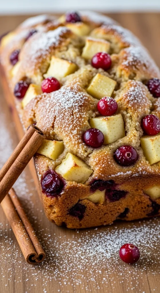 Cranberry Apple Bread