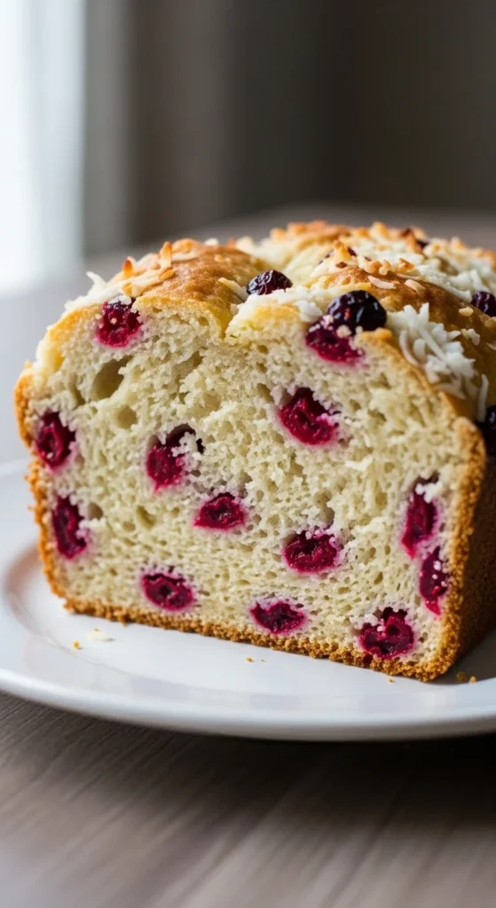 Cranberry Coconut Bread