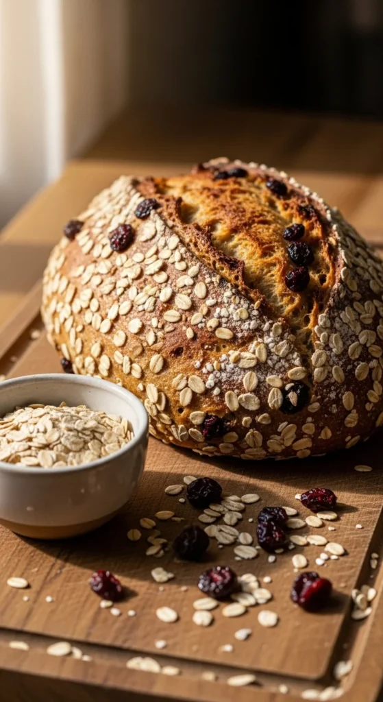 Cranberry Oatmeal Bread