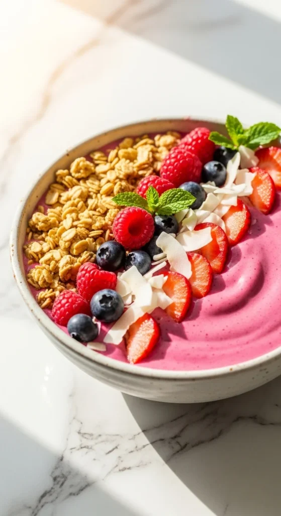 Cranberry Smoothie Bowl
