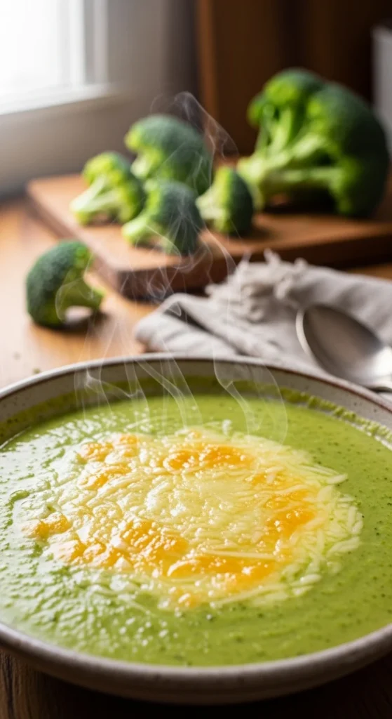 Creamy Broccoli Cheddar Soup