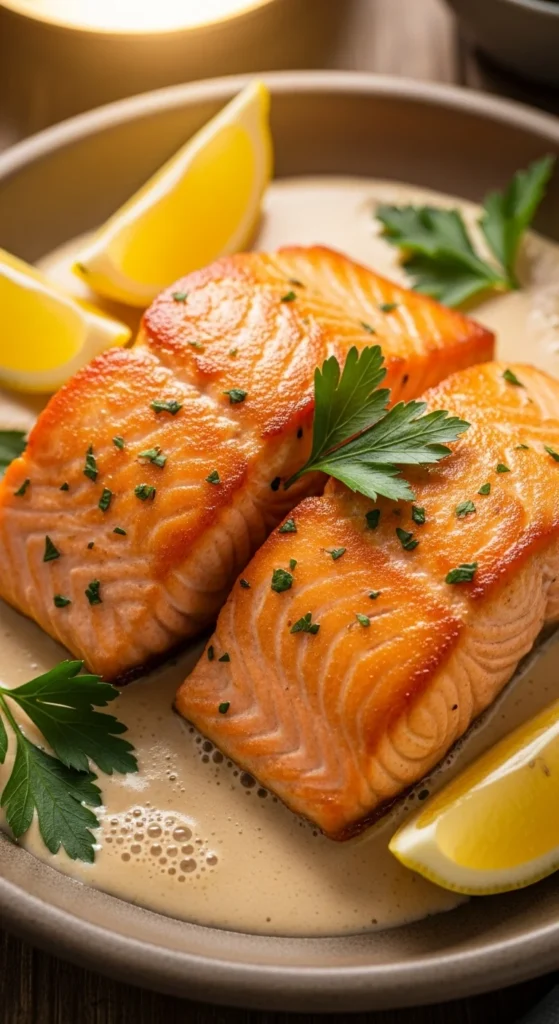 Creamy Garlic Butter Salmon