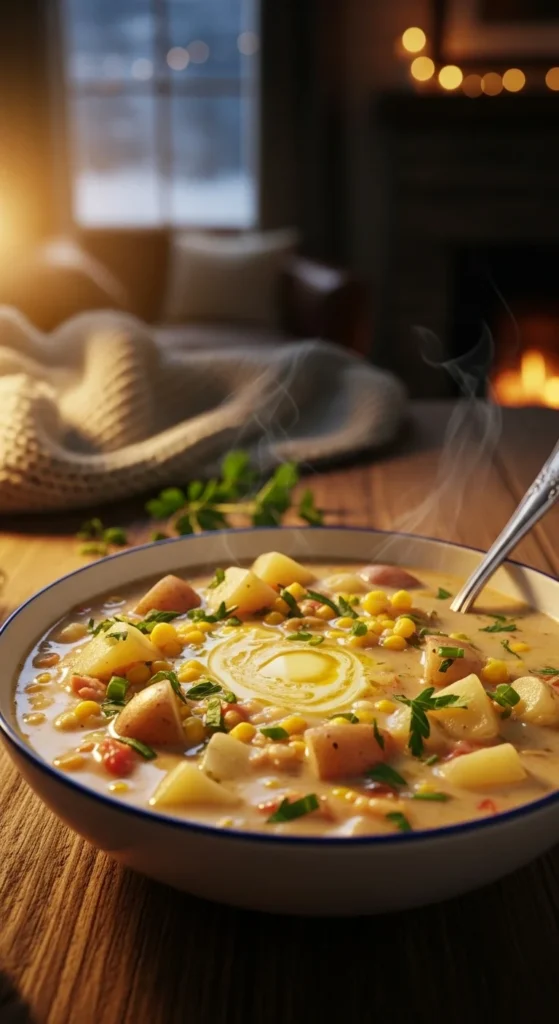 Creamy Potato Corn Chowder