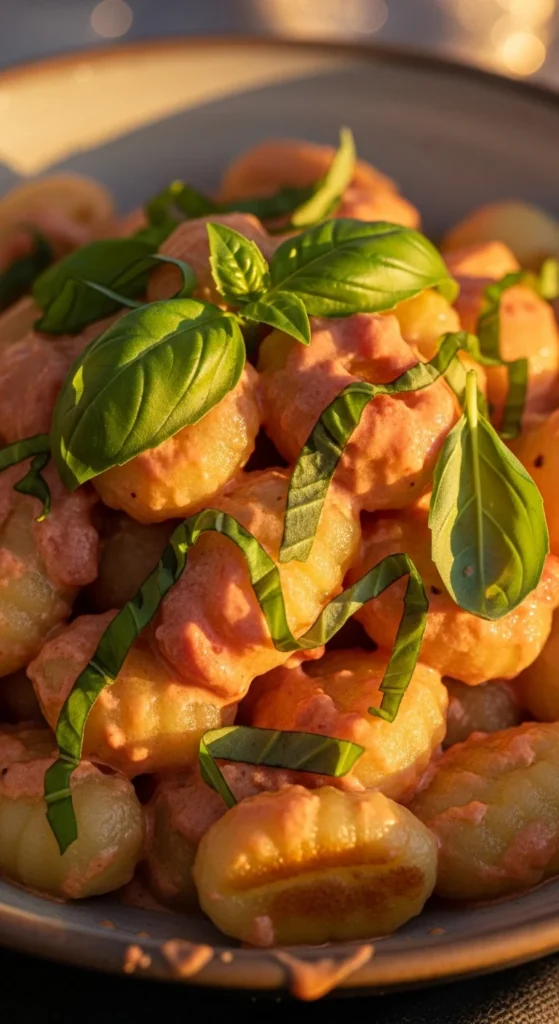 Creamy Tomato Basil Gnocchi