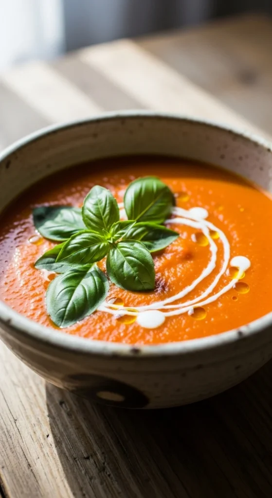 Creamy Tomato Basil Soup