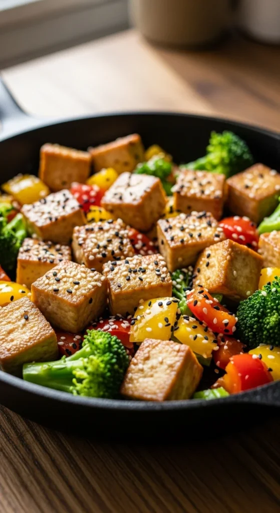 Crispy Tofu Stir-Fry