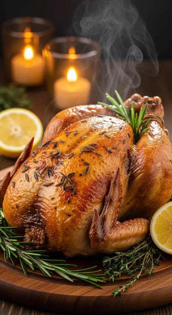 Garlic Herb Roast Chicken