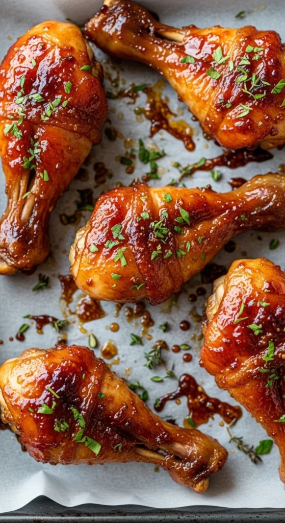Glazed Chicken Drumsticks