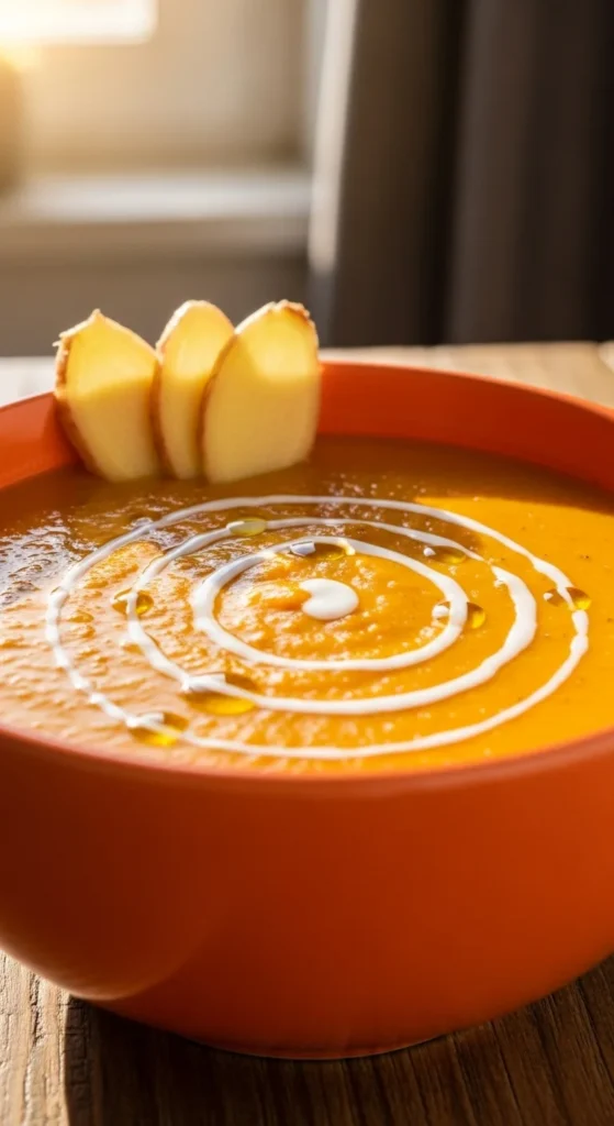 Golden Carrot Ginger Soup