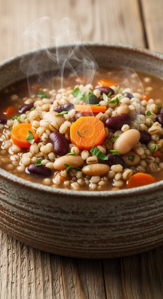 Hearty Bean & Barley Soup