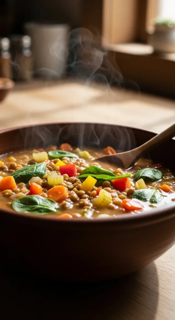 Hearty Vegetable Lentil Soup