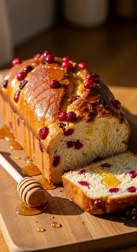 Honey Cranberry Bread