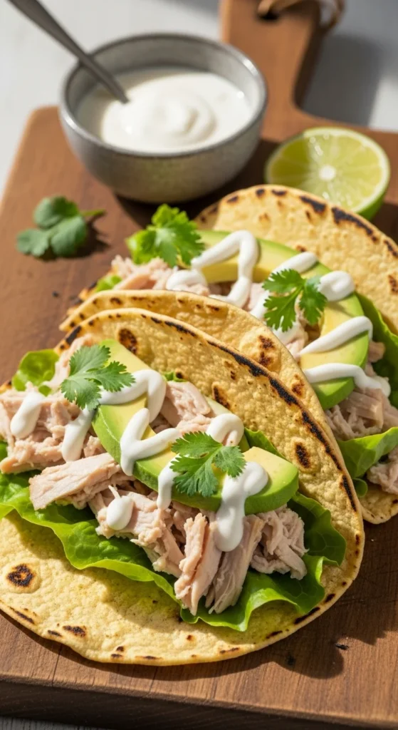 Leftover Turkey Tacos