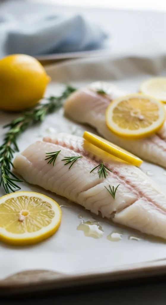 Lemon Herb Baked Fish