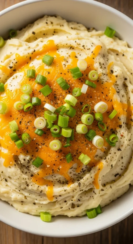 Loaded Ranch Mashed Potatoes