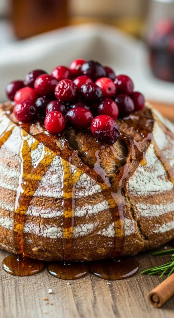 Maple Cranberry Bread
