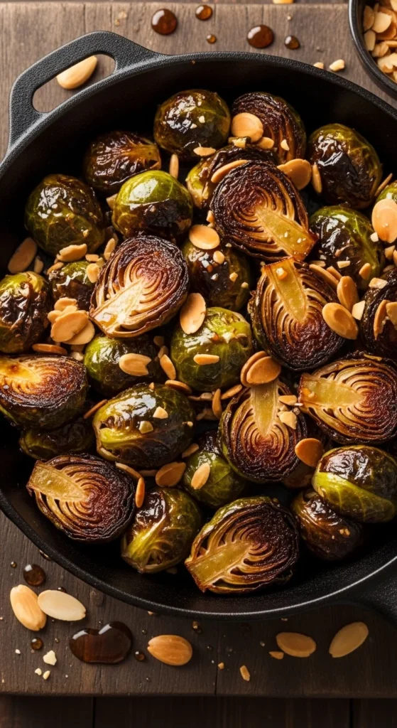 Maple-Glazed Brussels Sprouts