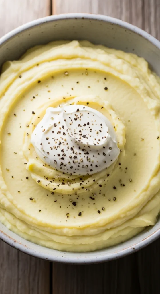 Mashed Potatoes with Crème Fraîche