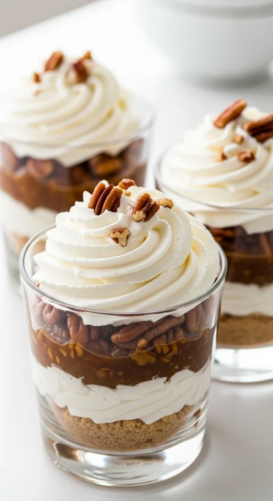 No-Bake Pecan Pie Cups