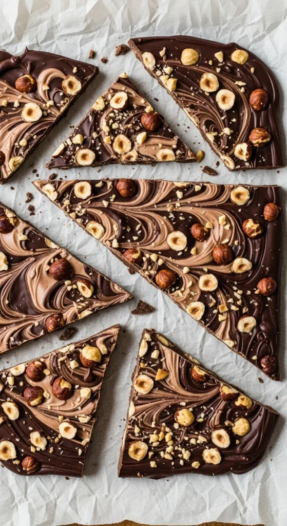 Nutella Swirl Bark