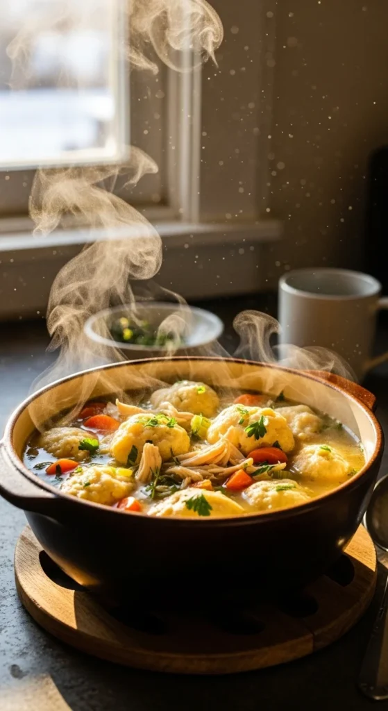One-Pot Chicken and Dumplings