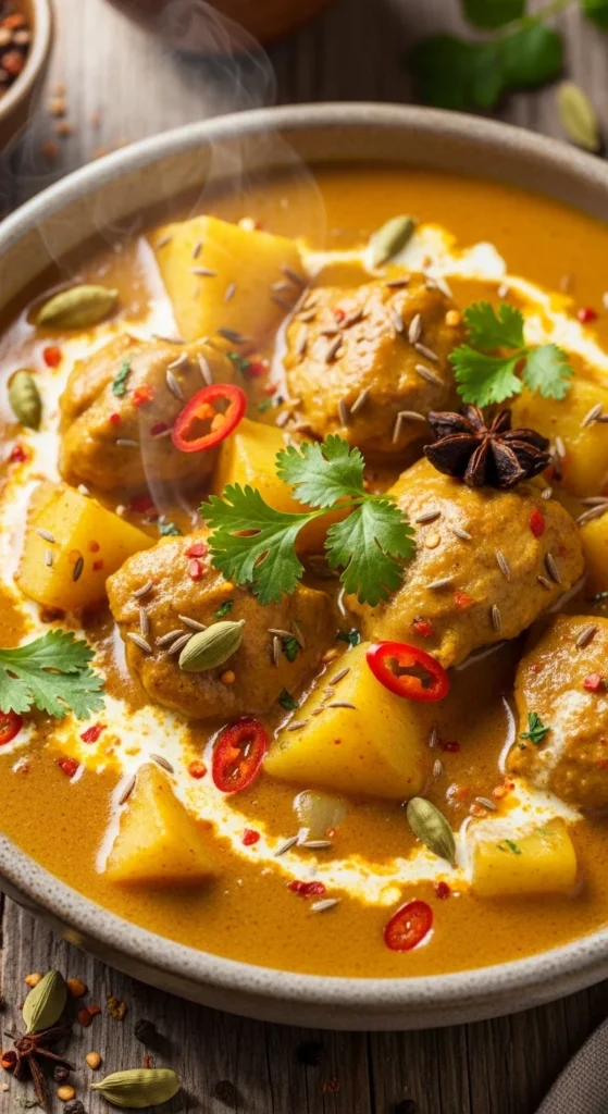 One-Pot Chicken and Potato Curry