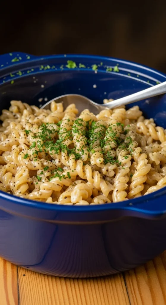 One-Pot Creamy Garlic Parmesan Pasta