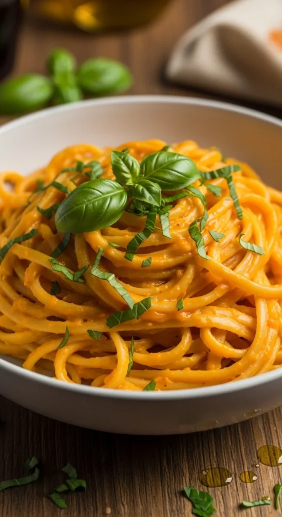 One-Pot Creamy Pumpkin Pasta