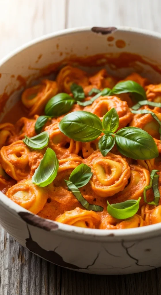 One-Pot Creamy Tomato Tortellini
