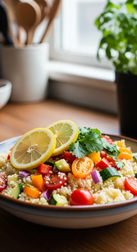 One-Pot Lemon Herb Couscous