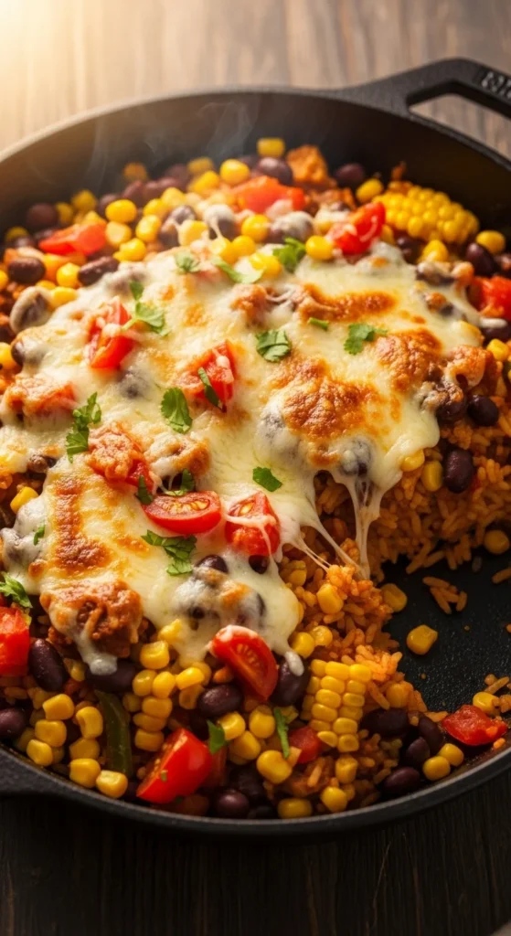 One-Pot Mexican Rice Skillet