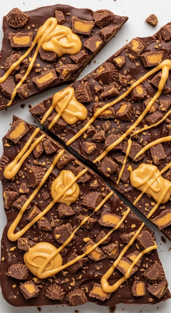 Peanut Butter Cup Bark