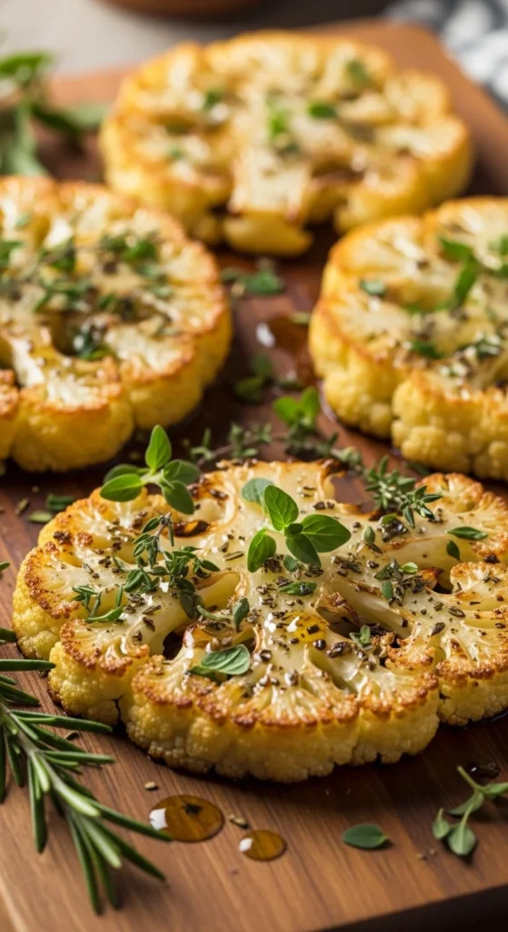 Roasted Cauliflower Steaks