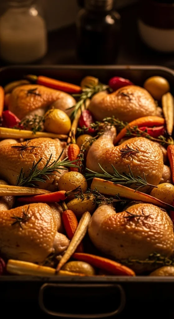 Roasted Chicken with Root Vegetables
